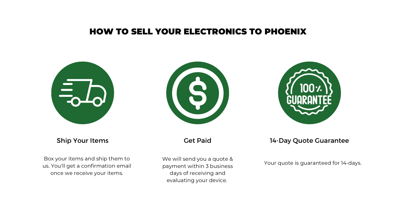 Sell to phoenix electronics recycling in irvine, ca